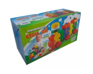 NEW PLAST LOCOMOTORA CLAU ALI ENCASTRE ARRASTRE COD 20110 - Imagen 3