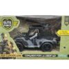 SET ELITE FORCE JEEP DE CAMUFLAJE CON FIGURA COD 2693
