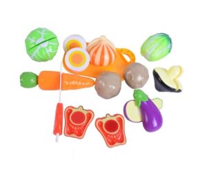 JUEGO DE COMIDAS CON ABROJO VEGETALES EL DUENDE AZUL COD 7472 - Imagen 2
