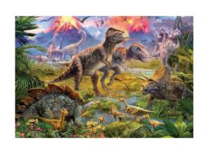 PUZZLE EDUCA X 500 ENCUENTRO DE DINOSAURIOS COD 15969 - Imagen 2