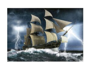 PUZZLE EDUCA X 1000 TORMENTA PERFECTA COD 19556 - Imagen 2