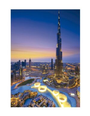 PUZZLE EDUCA X 1000 EMIRATOS ARABES UNIDOS COD 19642 - Imagen 2