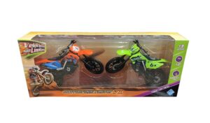 MOTOCROSS FASTER VX 18 CM  X 2 EL DUENDE AZUL COD 7296 MODELO 1