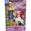 MUNECA PALOMA Y SU HIJA CARO CABALGATA EN PONY COD 7568 BLANCO