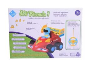 MI AUTO FORMULA1 RADIO CONTROL EL DUENDE AZUL COD 6589 CELESTE - Imagen 4