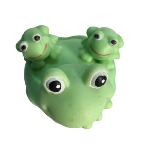 SET JUEGO ANIMALITOS DE GOMA PARA BANO COD 940 RANITA - Imagen 3