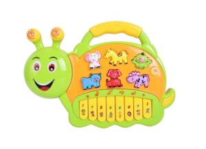 PIANO TECLADO ANIMALITOS CON LUZ Y 14 SONIDOS VR2 7539 MODELO 02 - Imagen 2