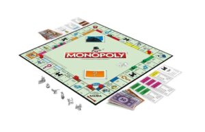 JUEGO DE MESA MONOPOLY CLASICO PZS METALICAS HASBRO COD C1009 - Imagen 2