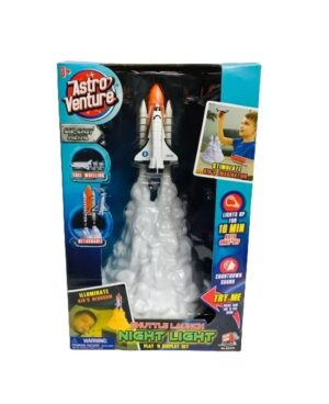 ASTRO VENTURE LANZAMIENTO TRANSBORDADOR LUZ SONIDO COD 63172