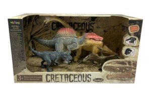 CRETACEOUS SET DE DINOSAURIOS X 4 PARTES MOVILES VR3 99550 MODELO 03