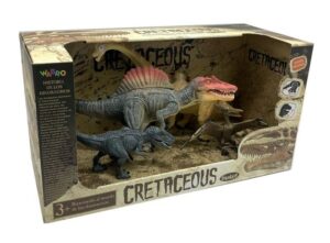 CRETACEOUS SET DE DINOSAURIOS X 4 PARTES MOVILES VR3 99550 MODELO 03 - Imagen 2