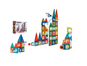 BLOQUES MAGNETICOS JUEGO DE CONSTRUCCION 97 PIEZAS COD 2737 - Imagen 2
