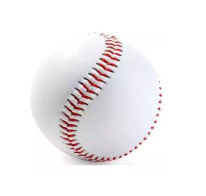 BATE DE ALUMINIO BASEBALL GRANDE CON PELOTA 83 CM COD 3070 ROJO - Imagen 3