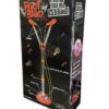 MICROFONO DOBLE DE PIE CON LUZ Y SONIDO CONECCION MP3 COD FD3577 - Imagen 2