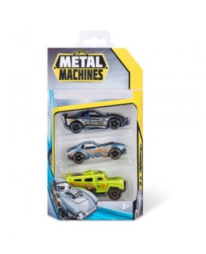 AUTO METAL MACHINES DIE CAST BLISTER X 3 COD 7483 RUNDOWN