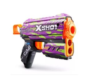 PISTOLA X-SHOT SKINS FLUX LANZA DARDOS VR5 7298 CRUCIFER - Imagen 2