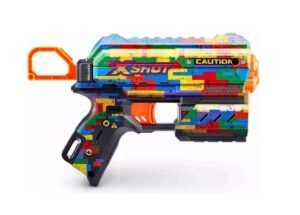 PISTOLA X-SHOT SKINS FLUX LANZA DARDOS VR5 7298 STRIPER - Imagen 2