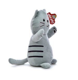 PELUCHE GATO PARADO 30 CM PHI PHI TOYS COD 5453 GRIS - Imagen 3