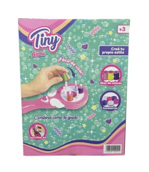 TINY TRENSADOR AUTOMATICO CON HILOS DE COLORES COD 54710 ROSA - Imagen 3