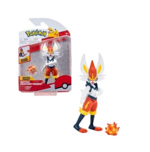 POKEMON FIGURA DE BATALLA FEATURE COD 95135 CINDERACE - Imagen 3