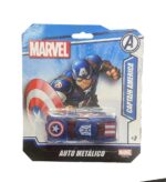 AVENGERS AUTO METALICO COLECCIONABLE COD 54876 CAPITAN AMERICA