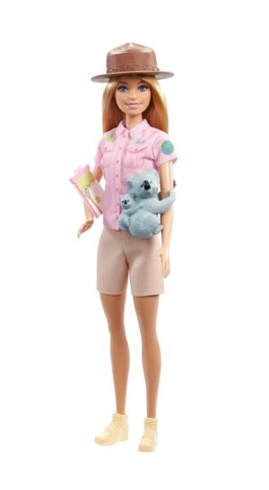 MUNECA BARBIE PROFESIONES CON ACCESORIOS COD GJY98 ZOOLOGA - Imagen 4