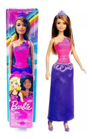 BARBIE MUÑECA BASICA PRINCESA SURTIDAS 30 CM COD DMM06 MOROCHA