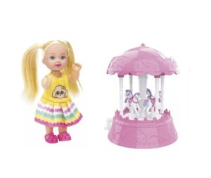 MUÑECA MANDY CON CARRUSEL CABALLOS COD 2676 - Imagen 2