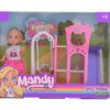 MUÑECA MANDY EN EL PARQUE CON CACHORROS COD 2679