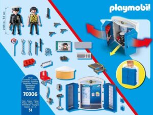 PLAYMOBIL COFRE POLICIA CITY ACTION COD 70306 - Imagen 4