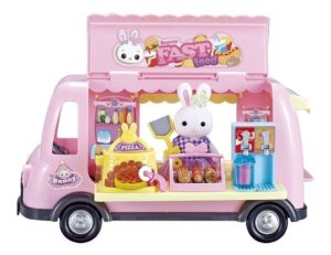 BUNNY BOUTIQUE FOOD TRUCK CAMION DE HELADOS VR1 2414 CAMION ROSA - Imagen 2