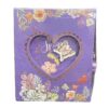 DIARIO INTIMO CORAZON CON CANDADO COD 1921 VIOLETA