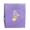 DIARIO INTIMO CORAZON CON CANDADO COD 1921 VIOLETA - Imagen 3