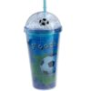 VASO TRENDY DOBLE CAPA CON SORBETE COD 17386 FUTBOL