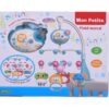 MON PETITE MOVIL CUNERO MUSICAL CON LUZ Y PROYECTOR COD 2662