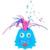 JUEGO SOUND MONSTERS CON LUZ Y SONIDO COD 2761 AZUL - Imagen 2