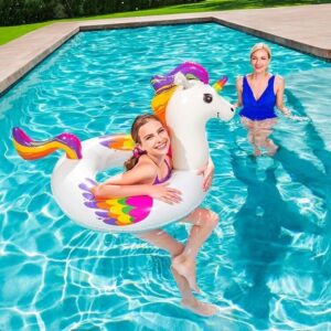 BESTWAY SALVAVIDAS UNICORNIO INFLABLE 119 X 91 COD 36159 - Imagen 4