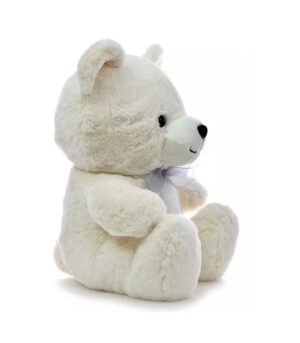 PELUCHE OSO SENTADO 30 CM CON MOÑO PHI PHI TOYS COD 8145 BLANCO - Imagen 3