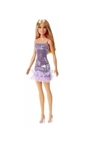 MUNECA BARBIE GLITZ DOLL ORIGINAL 30 CM COD T7580 LILA - Imagen 3