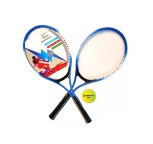 JUEGO DE RAQUETAS DE TENIS X 2 CON PELOTA COD FD8400 - Imagen 2