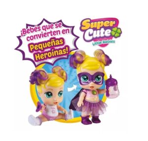 MUNECA SUPER CUTE PEQUENAS HEROINAS LUZ Y SONIDO COD SC013 SOFI - Imagen 4