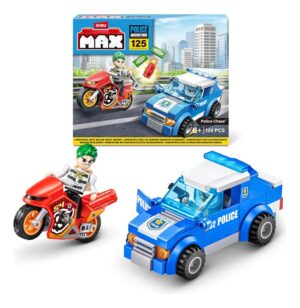BLOQUES  ZURU MAX CITY POLICE AVENTURE 125 PIEZAS COD 7456 - Imagen 5