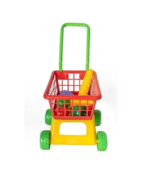 CARRITO DE SUPER MERCADO CON FRUTAS Y VERDURAS COD 1536 - Imagen 2