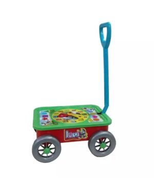 CARRITO DIDACTICO VOCALES CON RELOJ LUNI COD 9205 - Imagen 2