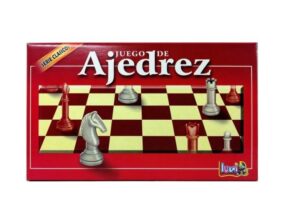 JUEGO DE MESA  LUNI AJEDREZ SERIE CLASICO FAMILIAR COD 7001 - Imagen 2