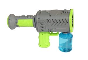 BURBUJER PISTOLA DE BURBUJAS ESPACIAL LUZ Y SONIDO COD E003 GRIS - Imagen 3