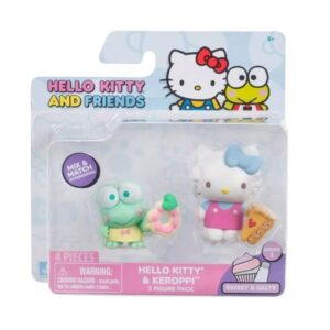 HELLO KITTY AND FRIENDS BLISTER X 2 FIGURAS COD T001 KITTY & KEROPPI