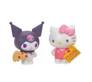 HELLO KITTY AND FRIENDS BLISTER X 2 FIGURAS COD T001 KITTY & KUROMI - Imagen 2