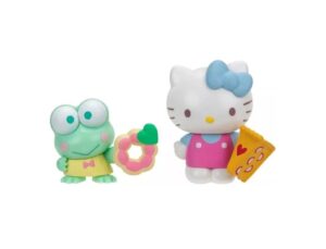 HELLO KITTY AND FRIENDS BLISTER X 2 FIGURAS COD T001 KITTY & KEROPPI - Imagen 2