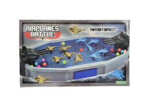 JUEGO DE MESA BATALLA DE AVIONES PUNTERIA Y RAPIDEZ COD 2792